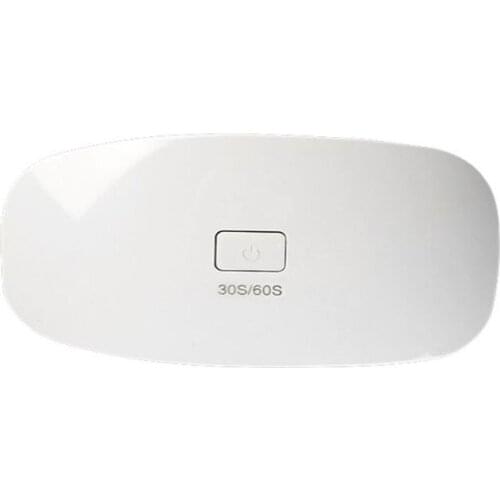 Portable 6W Mini UV Dryer UV Resin Curing Lamp 30s 60s Timer Nail Art Manicure Gel Dryer USB Charge Jewerly Making Tools