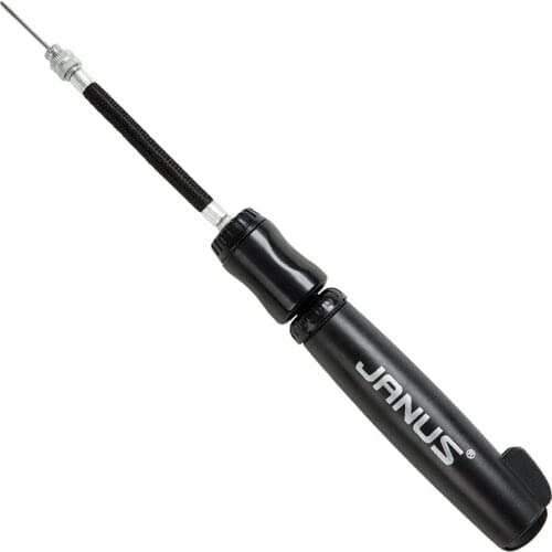 JANUS Brand Professional Mini Portable High-strength Plastic Football Air Pump Volleyball Inflator Super Light Basketball Pump