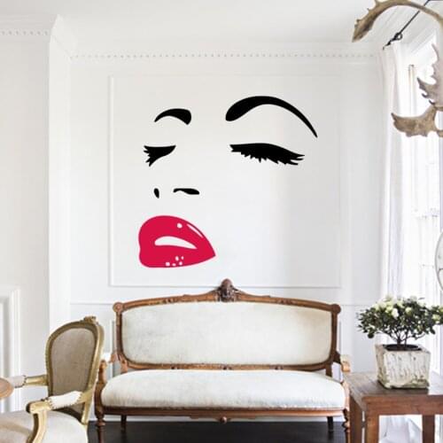 Romantic art home living room Wall Sticker Letter Removable Vinyl Mural bedroom Vinyl Decal Transfer Vintage Decoration Quote