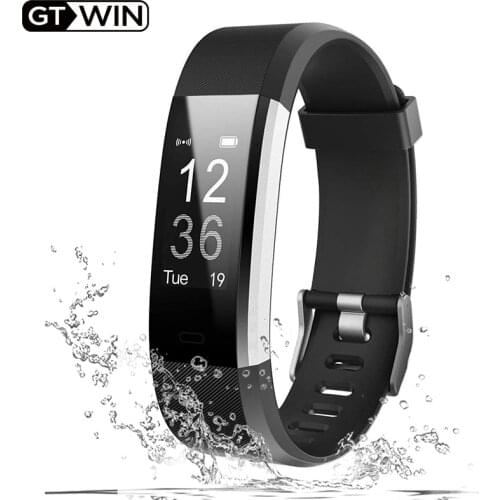 GTWIN Smart Watch Men Women Smartwatch Waterproof Blood Pressure Heart Rate Monitor Fitness Bracelet Smart Watches Android IOS