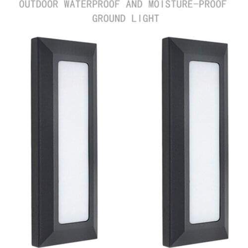 Modern LED wall light 9W Aluminum Wall Mounted footlight Indoor Outdoor IP65 Stair step decorative night lights