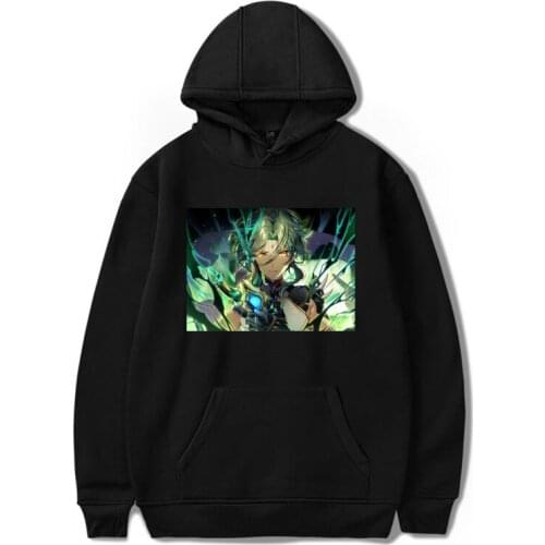 Genshin Impact Hoodie Hu Tao Aesthetic Kawaii Printed Harajuku Oversized Clothing Tops Casual Streetwear Women Unisex Sweatshirt
