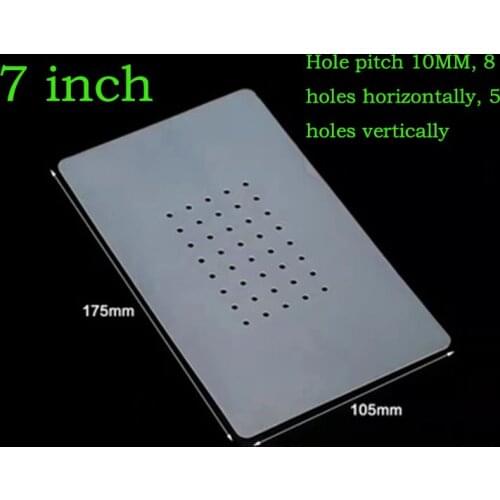 Vacuum Separator Anti-Skid Pad LCD Screen Separator Silicone Pad with Hole High Temperature Vacuum Suction Pad Perforated