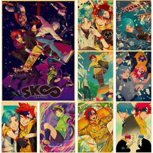 Japanese Anime SK8 The Infinity Wall Art Canvas Painting Nordic Posters And Prints Wall Pictures For Living Room Decor