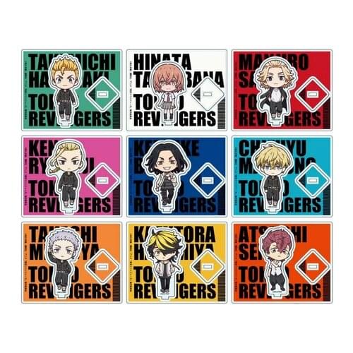 Japan Anime Tokyo Revengers Acrylic Stand Figure Model Plate Sano Manjiro Hanagaki Takemichi Desktop Toy Student Cosplay Gift