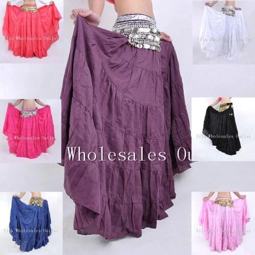 New style gypsy skirt Bohemia style skirt clothes belly dance costume indian dance set bellydance wear Skirt 10 colors VL-190