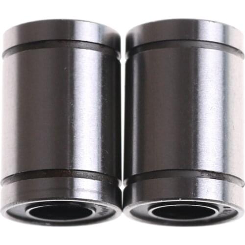 2PCS/lot LM10UU 10mm Linear Motion Ball Bearing Bush Bushing 10x19x29mm