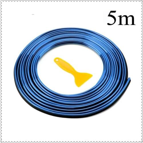 5M Car Seal Styling Interior Stickers Decoration Strip for Fiat Palio Uno Oltre 600 1200 Idea Bravo Sedici Grande Punto