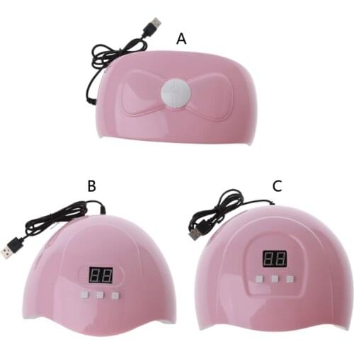 54W UV Dryer UV Resin Fast UV Curing Lamp 30s 60s 90s Timer Nail Art Manicure Gel Dryer USB Charge Jewerly Making Tools