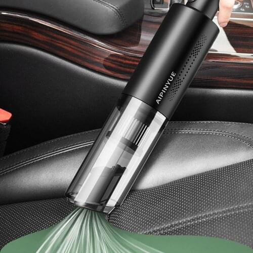 6000pa 120W Powerful Wireless Car Vacuum Cleaner Portable Handheld USB Wet/Dry Use Rechargeable Vacuum Cleaner for Car Home
