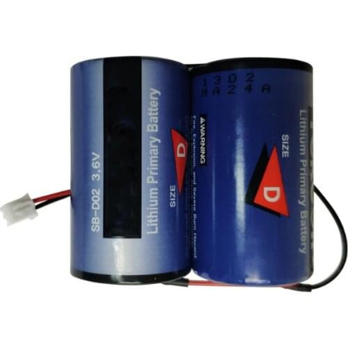 2/SB-D02 Electricity/Gas/Water Meter Flowmeter Battery LS33600 ER34615 D 7.2V Lithium Battery for Tekcell Made in Korea