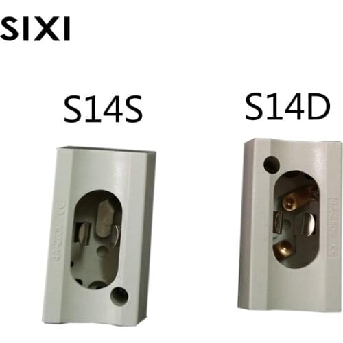 S14S S14D lampholde LED s14s s14d Linestra Lamp base holder 4A 250V CE