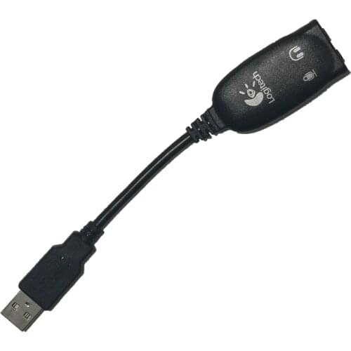 This is the sound card of Logitech USB sound card driver free support server win7 / win8 / MAC / win10 / black apple / Linux