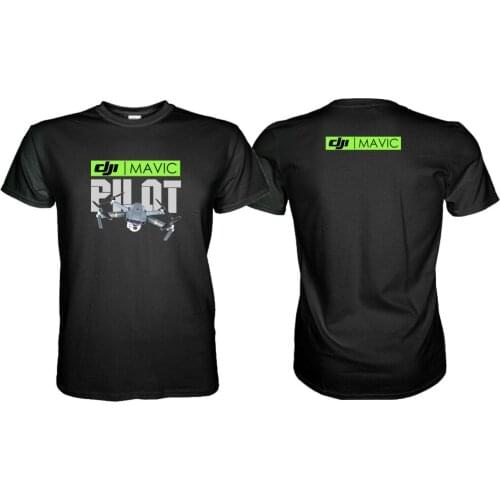 Dji Mavic Pilot T-Shirt Mavic Pro2019 Hip Hop T Shirt Men 100% Cotton Short Sleeve Personalized T Shirts