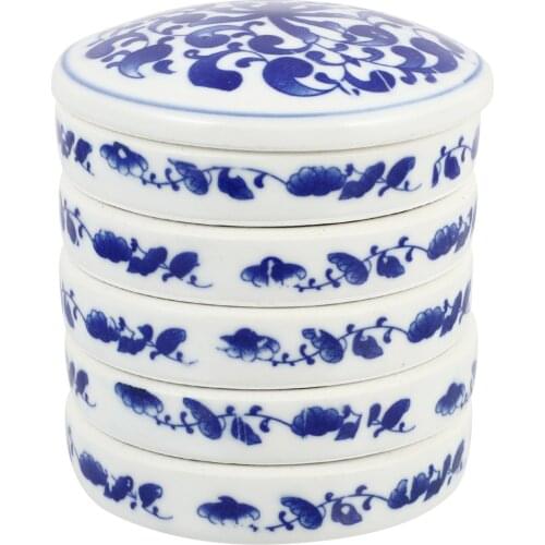 1 Set Art Painting Colour Mixing Tray Ceramic Pallets Watercolor Pigment Tray