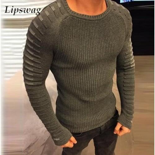 Мужские вязаные пуловеры Lipswag China At AliExpress