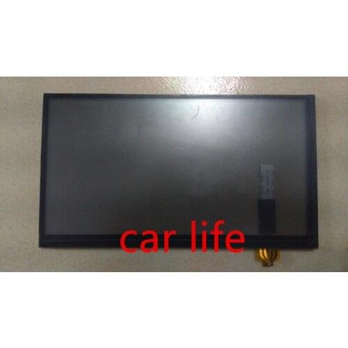 Modified 8 pins black glass touch Screen panel Digitizer Lens panel for car DVD player GPS navigation