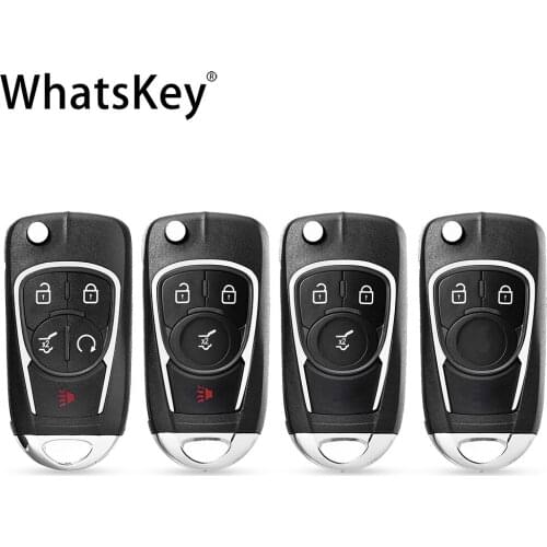 Modified Flip Key Shell For Chevrolet Cruze For Buick For VAUXHALL OPEL Insignia Astra j Zafira C Replacement key 2/3/4/5 Button