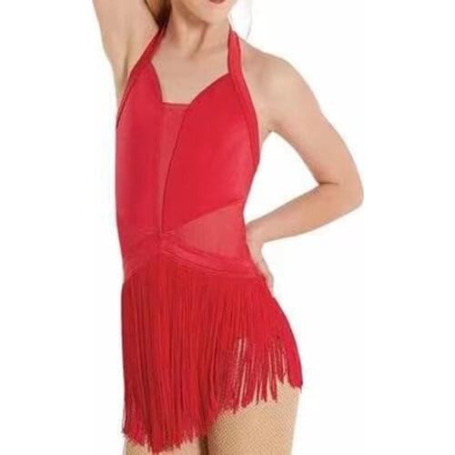 New dance costume professional jazz dance dress performance dress Lodysuit Latin dress
