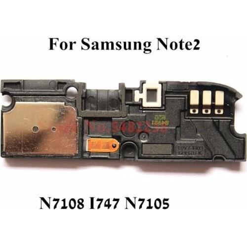 Original Loudspeaker Buzzer Flex cable For Samsung Note2 N7108 I747 N7105 Loud speaker Ringer module connector Replacement parts