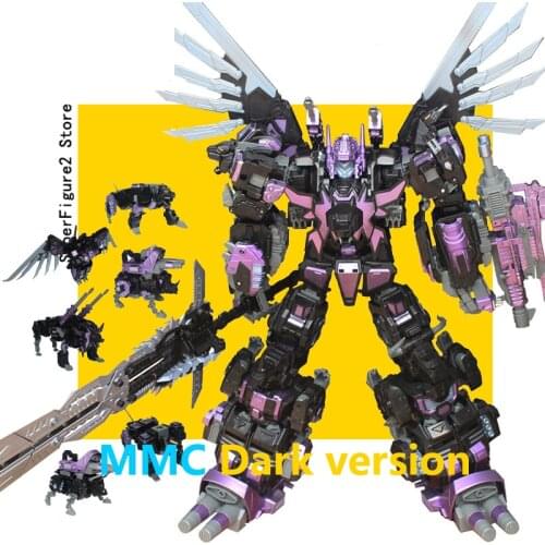 Transformation robot no retail box JINBAO 6in1 ko oversize MMC black color Predaking IN-STOCK