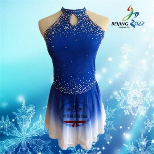 Custom Ice Skating Dresses Graceful New Brand Figure Skating Dresses For Competition DR4221
