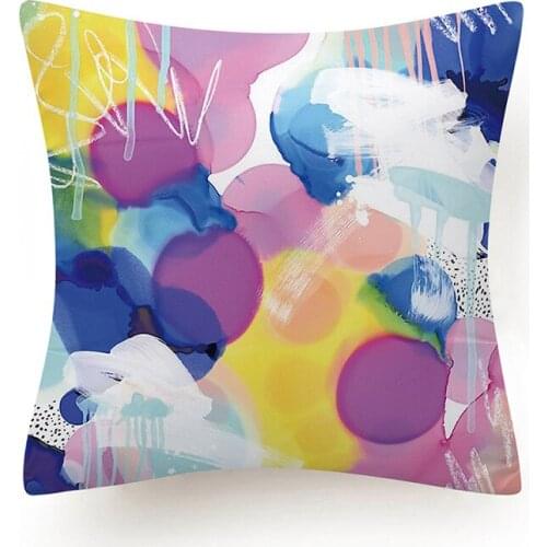 HOT SALE Imagist Painting Cushion Cover Throw Pillow Case for Home Chair Sofa Decoration Square Pillowcases