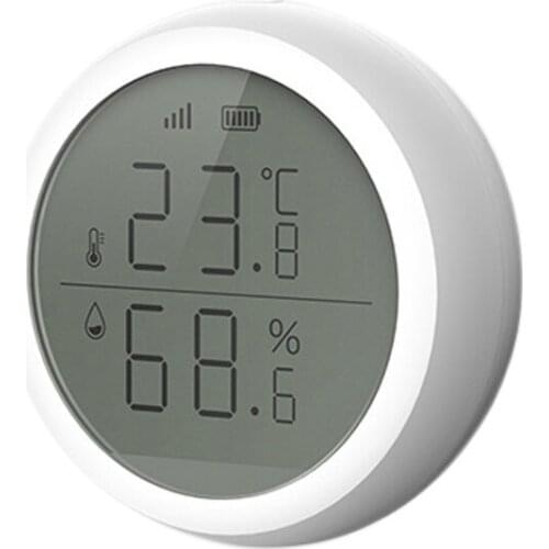 Zigbee 3.0 Wireless Temperature Sensor Tuya and Smart Life App Control Temperature and Humidity Sensor