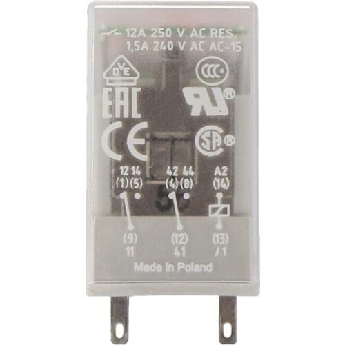 ABB High power small intermediate relay electromagnetic relay CR-M024DC2L CR-M230AC2L MY2NJ DC12V DC24V AC110V AC220V 8feet