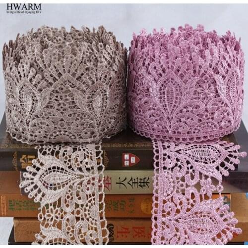 African lace fabric ribbon wedding decoration trim 10yard Curtain accessories lace embroidery 10cm Household Curtain lacefabrics