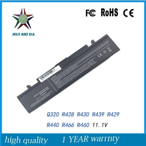 9cells 11.1v New Laptop Battery for Samsung R428 R429 R460 R439 R467 R468 R470 R440 AA-PB9NC5B