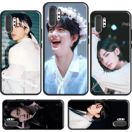 Kpop stray kids hyunjin Phone Case For Samsung Galaxy S21 S20 Plus Ultra Note 20 10 9 S8 S9 S10 Plus S20 FE Cover
