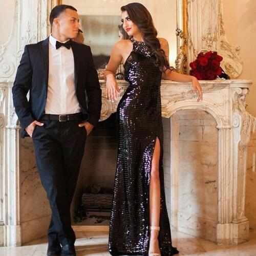Black Suits Man Wedding Groom Tuxedo Best Man Blazers 2Piece Prom Party Slim Fit Terno Masculino Formal Costume Homme Mariage