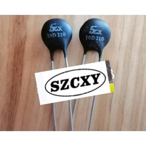 Hot selling ,original 10PCS 10D210A 100210A thermistor 10D2-10 10 ohm NTC thermistor 10R