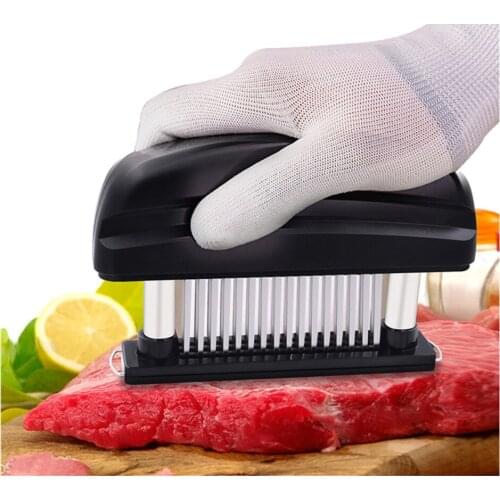 48 Blades Needle Meat Tenderizer Stainless Steel Knife Meat Beaf Steak Mallet Meat Tenderizer Hammer Pounder Cooking Tools