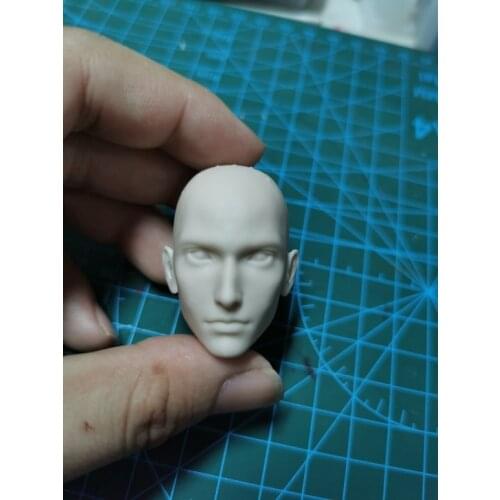 1/6 Scale Final Fantasy Zack Fair Unpainted Head Model Sculpt
