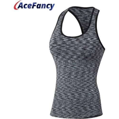 New Yoga Tank Top Vital Acefancy Women Sports Top Tanks Fitness Clothing 61108 Quick Dry Sports Wear for Women Gym Tops