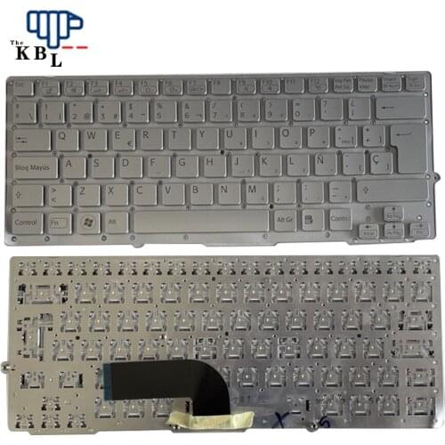 New For Sony VPC-SB Spanish Language Silver laptop keyboard PN148949671