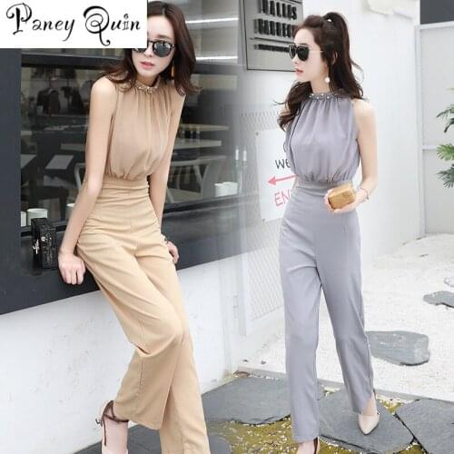 Женские летние комбинезоны PANEY QUIN China At AliExpress