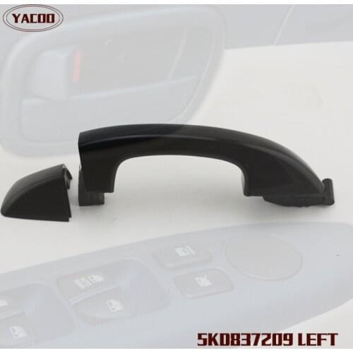 FREESHIPPING 1PCS FL OUTSIDE DOOR HANDLE FOR SKODA SUPERB 2009-2013 5KD837209 5KD837210