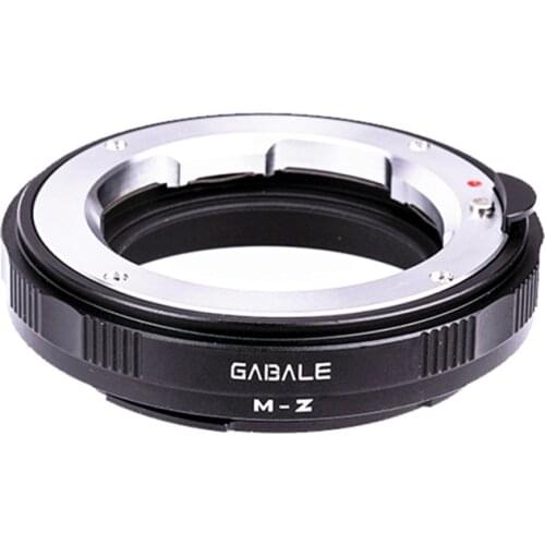 Manual Lens Mount Adaptor Ring for Leica M R Canon EF Nikon F AI Contax YASHICA Minolta MD M42 to Z50 Z6 Z7
