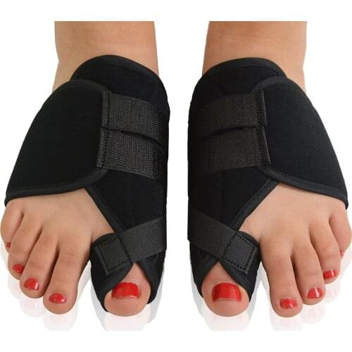Toe Separator Valgus Bunion Corrector Orthotics Feet Bone Thumb Adjuster Correction Pedicure Sock Straightener