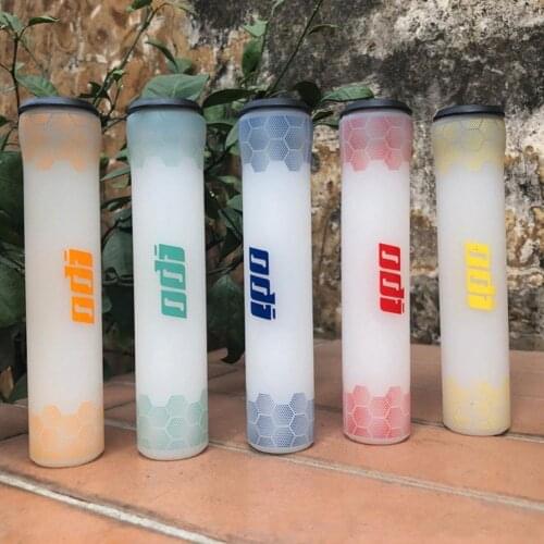 ODI Silicone 3D Color Printing Grip MTB Road Folding Balance Bike Riding Grip Cover Off-road Shockproof Mountain Bike Grip Cover