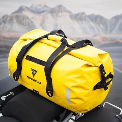 Motorcycle Travel Dry Bag Waterproof duffle Bag 40L/66L/80L /90L/Motorbike Moto Luggage Motorcycle Rear Seat Tail Bag