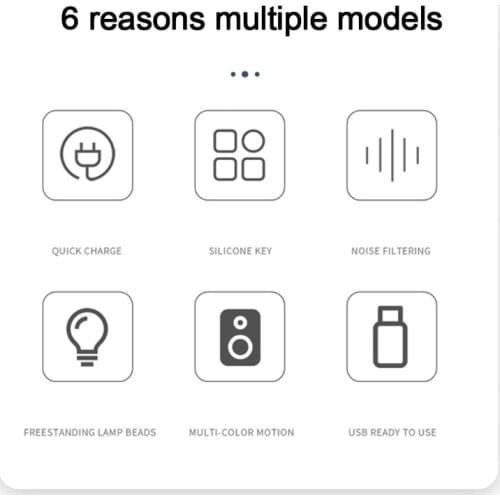 Y4UE USB LED Strip Atmosphere Light Colorful Voice Control Rhythmic Pickup Decor Lamp