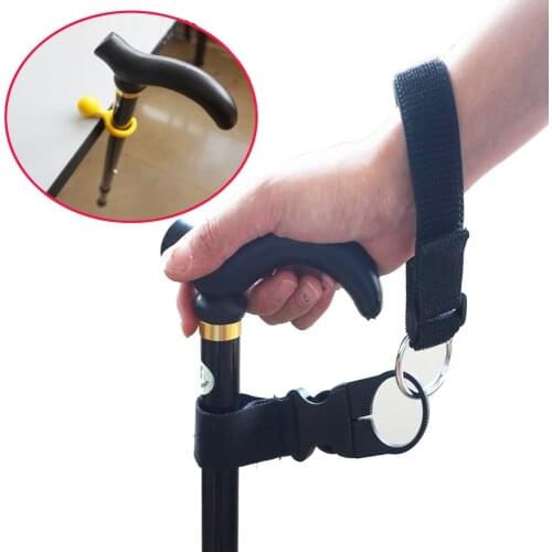 Universal Walking Stick WRIST CORD Wrist Strap Loop Walkers & Cane Holder Rack