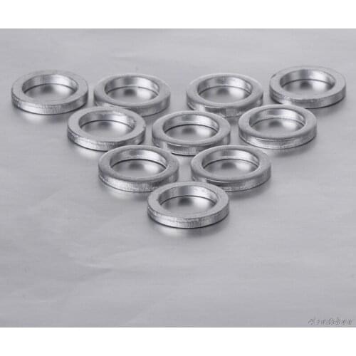 20Pcs 1mm/2mm Bicycle Chain Wheel Screw Washer Aluminum Spacer Double Change Single M15 21 Dropshipping