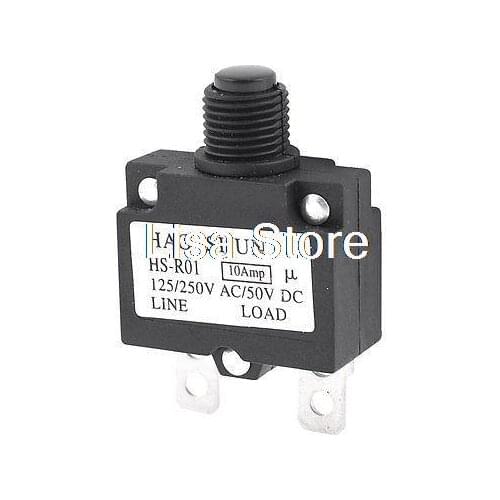Spare Part 2 Pins HS-R01 Momentary Press Button Switch 125/250VAC 50VDC