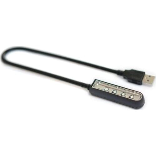 0.5W 12 Volt 18 Inch Flexible LED Console Lamp for Reading, PC, Computers, Laptops, Mixers, Especially for Soundcraft Si Impact