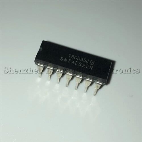 10PCS/LOT NEW SN74LS25N 74LS25 DIP-14 Decoder Multiple Demultiplexer